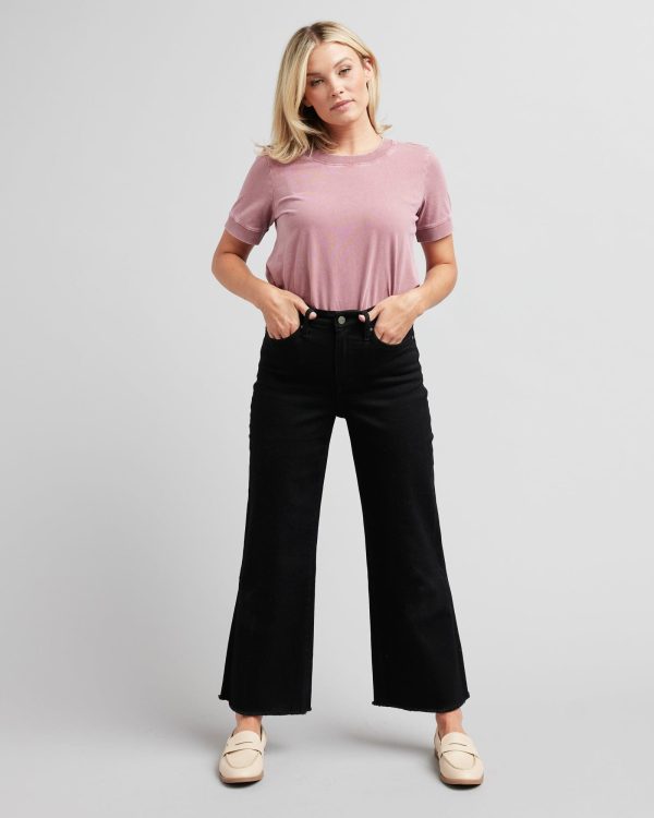 Wide Leg Crop